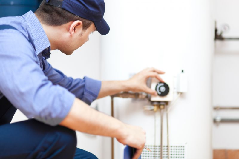 Repaired Water Heater System